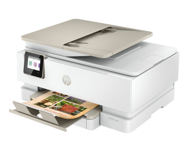 HP ENVY Inspire 7955e All-in-One Printer with 3 Months of Instant Ink for free with HP+, AI-enabled