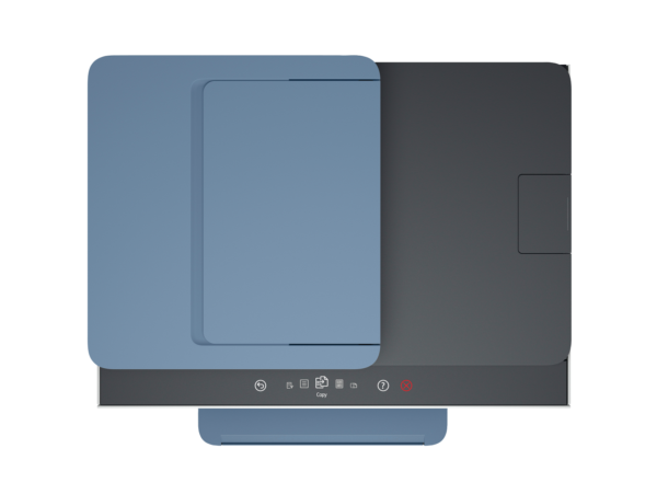 Sayan_PremiumPlus_7602_Dark_Surf_Blue_Coreset_TopDown_M2019529 HP Smart Tank 7602 All-in-One, AI-enabled